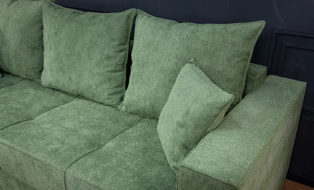 Canapea Extensibilă Claudia Memory Max, Verde Brad