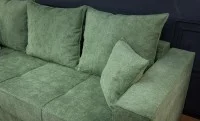 Canapea Extensibilă Claudia Memory Max, Verde Brad
