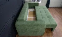 Canapea Extensibilă Claudia Memory Max, Verde Brad 9