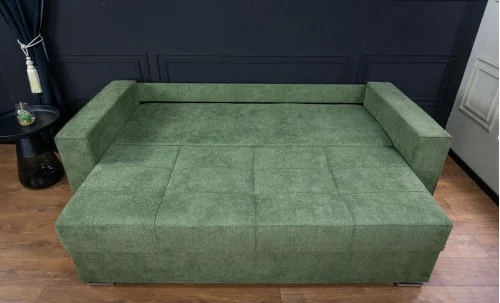 Canapea Extensibilă Claudia Memory Max, Verde Brad
