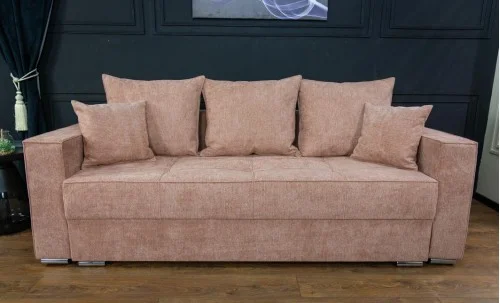 Canapea Extensibilă Claudia Memory Mini, Roz