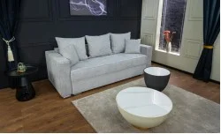 Canapea Extensibilă Claudia Bonell Mini, Gri deschis