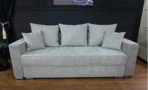 Canapea Extensibilă Claudia Memory Max, Gri Deschis