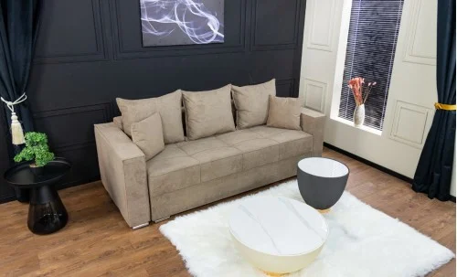 Canapea Extensibilă Claudia Bonell Max, Crem