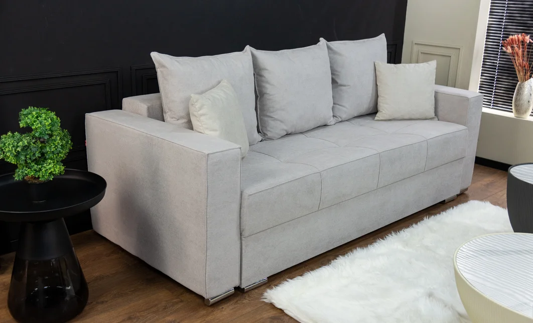 Canapea Extensibilă Claudia Memory Mini, Bej deschis