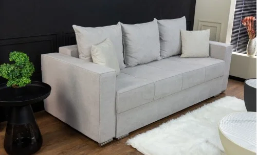 Canapea Extensibilă Claudia Memory Mini, Bej deschis