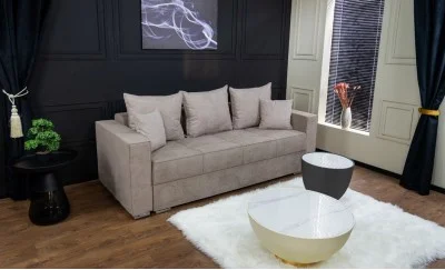 Canapea Extensibilă Claudia Bonell Max, Crem Deschis