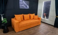 Canapea Extensibilă Claudia Memory Max, Portocaliu