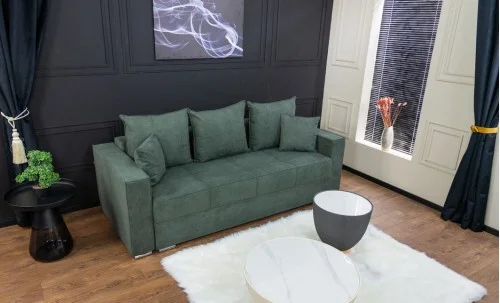 Canapea Extensibilă Claudia Bonell Max, Verde brad