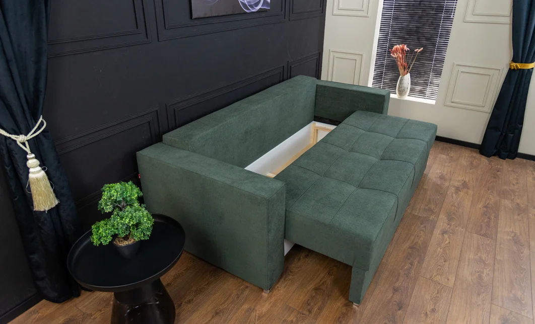 Canapea Extensibilă Claudia Bonell Max, Verde brad 5