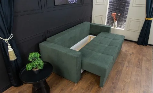 Canapea Extensibilă Claudia Bonell Max, Verde brad