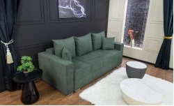Canapea Extensibilă Claudia Bonell Mini, Verde brad