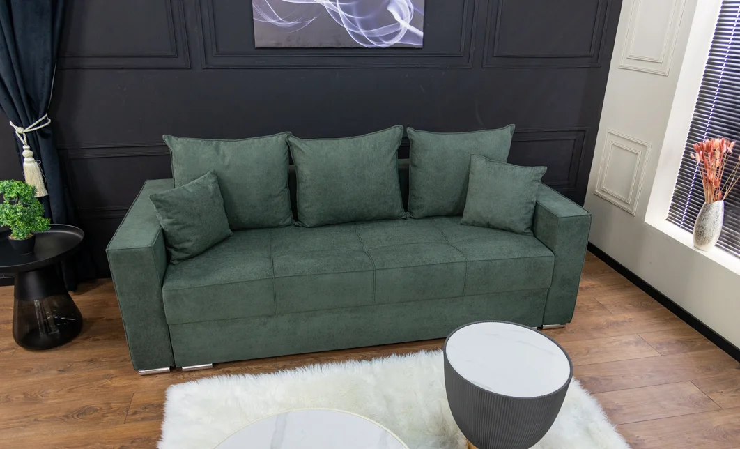 Canapea Extensibilă Claudia Bonell Max, Verde brad