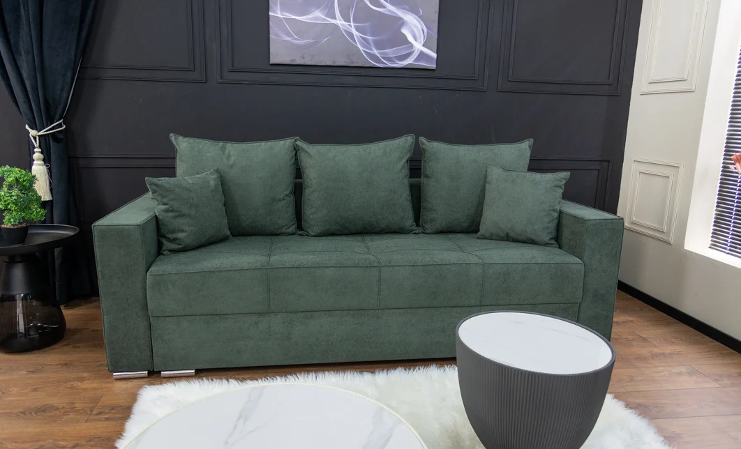 Canapea Extensibilă Claudia Bonell Max, Verde brad