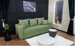 Canapea Extensibilă Claudia Bonell Mini, Verde
