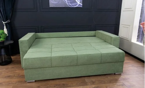Canapea Extensibilă Claudia Memory Mini, Verde Mentă