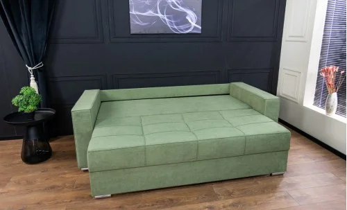 Canapea Extensibilă Claudia Memory Mini, Verde Mentă