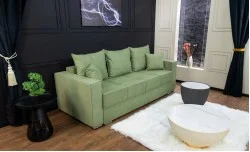Canapea Extensibilă Claudia Bonell Max, Verde Menta