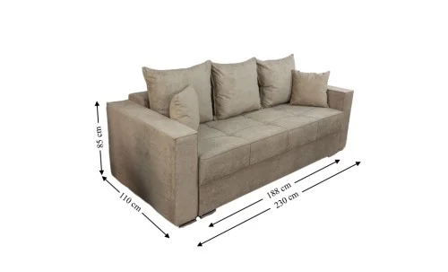 Canapea Extensibilă Claudia Bonell Max, Crem