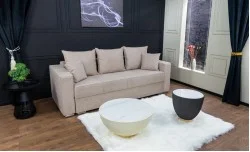 Canapea Extensibilă Claudia Bonell Mini, Bej