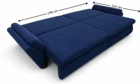 Canapea Extensibilă Confort cu Spumă HR , Bleumarin 2