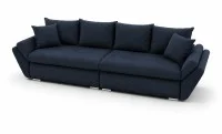 Canapea Extensibilă Confort cu Spumă HR, Bleumarin Închis 5
