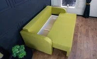 Canapea Extensibilă Corina Bonell Mini, Măsliniu gălbui 7