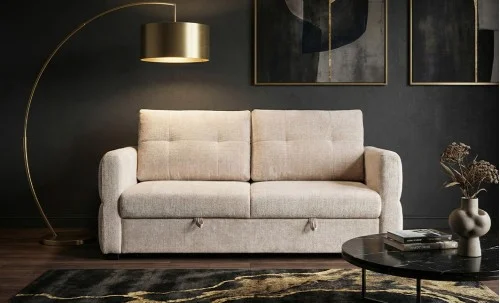 Canapea Extensibilă Cremona 7911-02, Beige