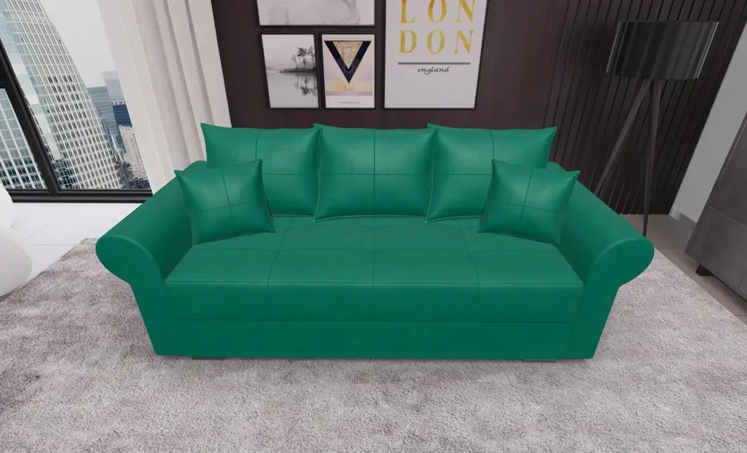 Canapea Extensibilă Elsa Mini, Verde 1