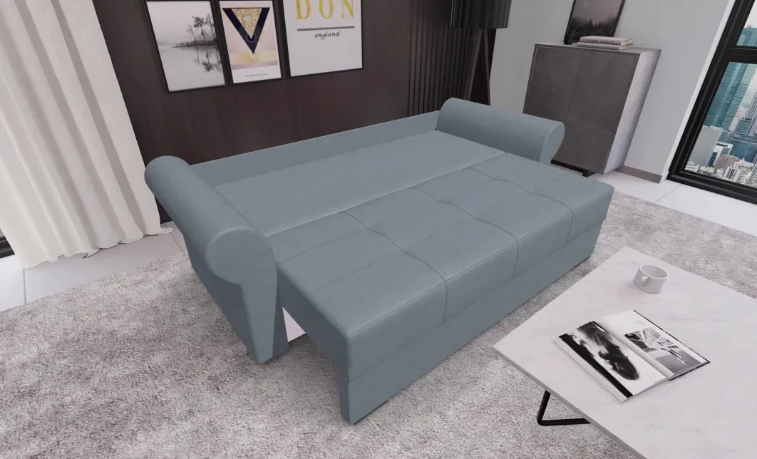 Canapea Extensibilă Elsa Mini, Gri albastrui 3