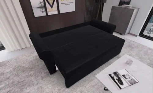 Canapea Extensibilă Elsa Mini, Negru