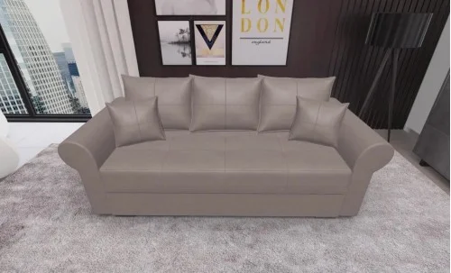 Canapea Extensibilă Elsa Mini, Maro deshis