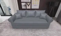 Canapea Extensibilă Elsa Mini, Gri antracit