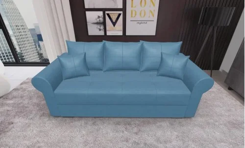 Canapea Extensibilă Elsa Mini, Albastru deschis