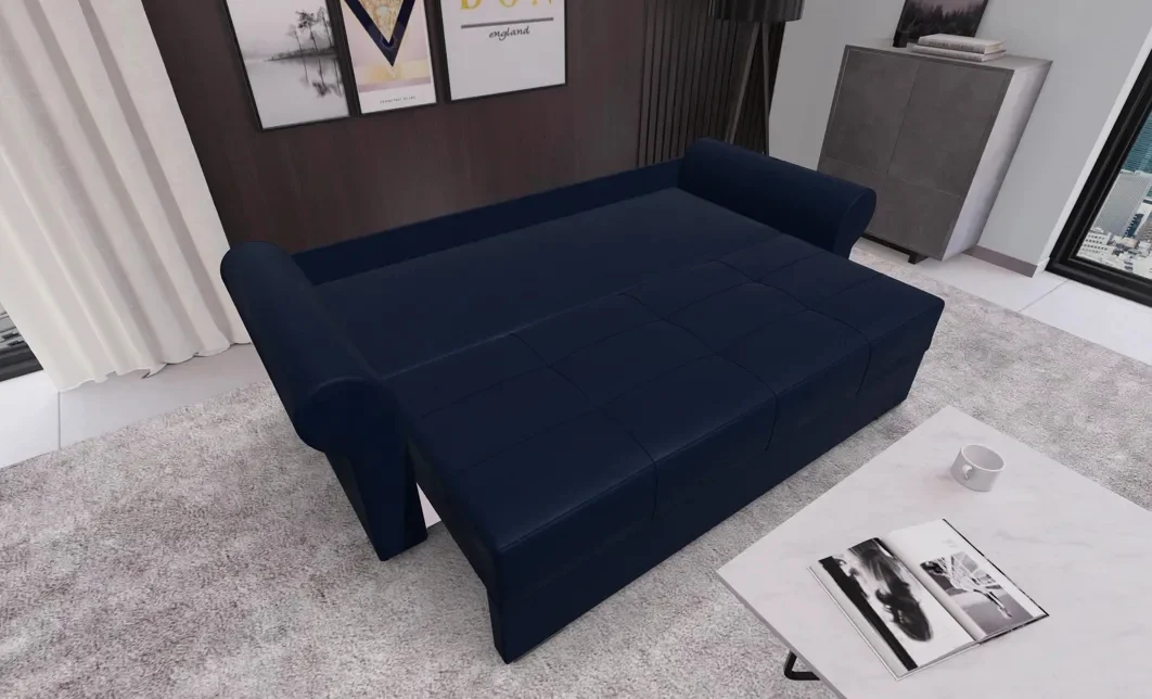 Canapea Extensibilă Elsa Mini, Albastru inchis 3