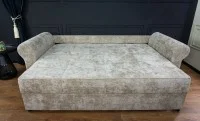 Canapea Extensibilă Elsa Bonell Mini, Bej 5