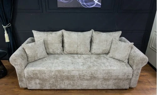 Canapea Extensibilă Elsa Bonell Mini, Bej