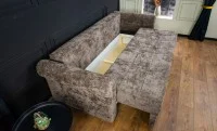 Canapea Extensibilă Elsa Memory Mini, Maro 8
