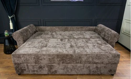 Canapea Extensibilă Elsa Memory Mini, Maro