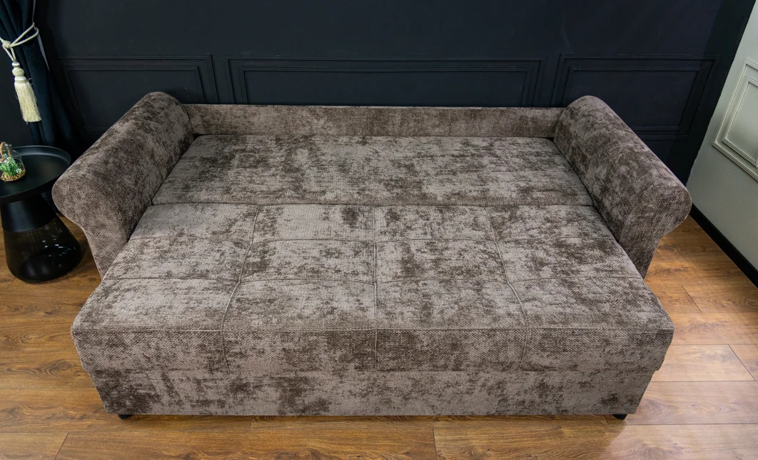 Canapea Extensibilă Elsa Bonell Mini, Maro 5
