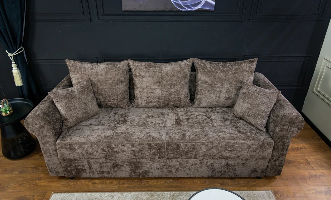 Canapea Extensibilă Elsa Memory Mini, Maro