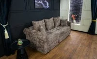 Canapea Extensibilă Elsa Memory Mini, Maro