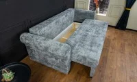 Canapea Extensibilă Elsa Bonell Max, Gri 5