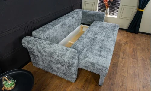 Canapea Extensibilă Elsa Bonell Max, Gri