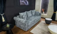 Canapea Extensibilă Elsa Bonell Mini, Gri 4
