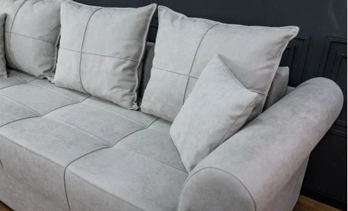 Canapea Extensibilă Elsa Bonell Mini, Gri
