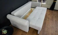 Canapea Extensibilă Elsa Bonell Mini, Gri 7