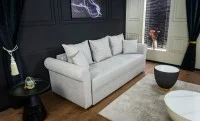 Canapea Extensibilă Elsa Bonell Mini, Gri 3
