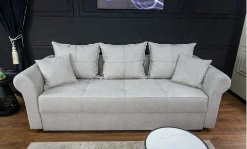 Canapea Extensibilă Elsa Bonell Mini, Gri