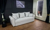 Canapea Extensibilă Elsa Bonell Mini, Gri